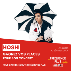 Gagnez vos places pour Hoshi en concert à Dijon
