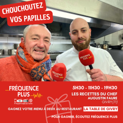 Chouchoutez vos papilles avec le chef Augustin Faure