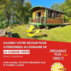 Gagnez votre séjour au domaine de la Cabane Verte dans le Morvan