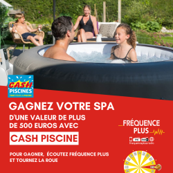 Gagnez votre Spa gonflable d'une valeur de plus de 500 euros avec Cash Piscine !