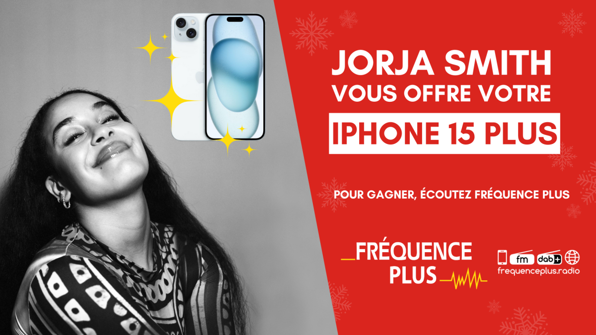 Gagnez votre iPhone 15 plus avec Jorja Smith ! - Fréquence Plus - Les jeux